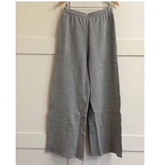 Negative Underwear Waffle Knit Track Pant in Heather Grey, Size Medium - Picture 11 of 11